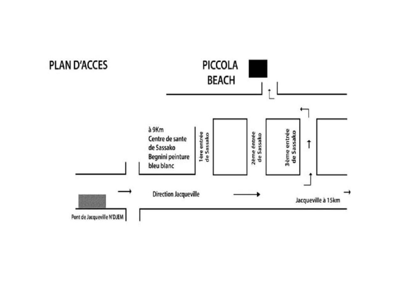 Piccola Beach Sassako Begniny Exterior photo